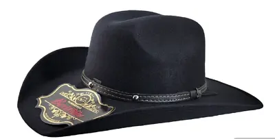 Black Western Cowboy Hat Vaquero The Old Beristain Luxury Style Small Kids Size • $35.99