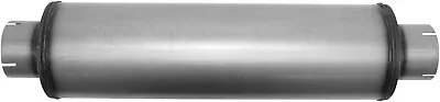 Diesel  Performance Stainless Steel Round  Muffler  Reversible   XS2772 4 IN/OUT • $68.95