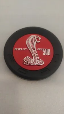 Ford Mustang Shelby GT 500 DECAL SATIN BLK/RED TRUNK DECK LID EMBLEM BADGE 5.9  • $50.99