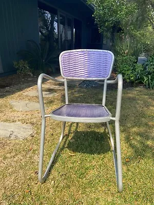 Rare 6  Gaston Viort Mid Century Modern Chairs Aluminum France • $650