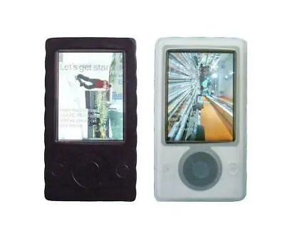 For Microsoft Zune 30GB MP3 Player Soft Silicone Rubber Skin Cover Case • $8.95