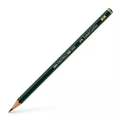 Faber-Castell Castell 9000 2B Drawing And Sketching Green • $10.12