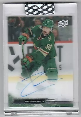 2022-23 UD Clear Cut Mats Zuccarello Wild Signatures Auto (Sealed) • $2.37