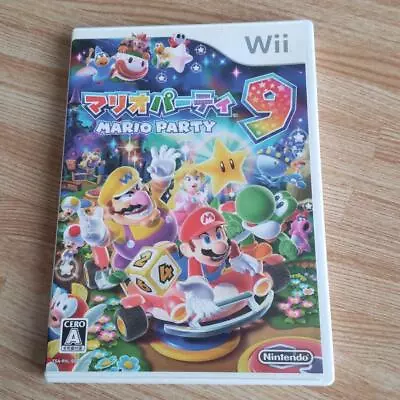 Mario Party 9 Nintendo Wii 2012 Japanese Version Tested & Works Well • $48.15