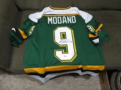 Mike Modano Autographed XL Hockey Jersey With Beckett COA • $112