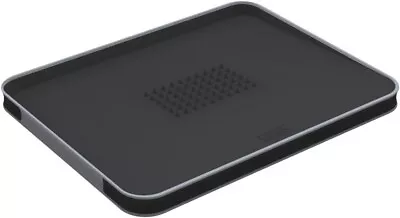 Joseph Joseph Large Cut And Carve Plus Multi-Function Chopping Board Black • $64.11