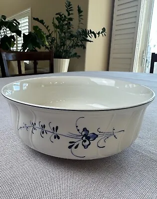 Villeroy & Boch Old Luxembourg Round Bowl Hand Painted Premium Porcelain Clean • $65.95
