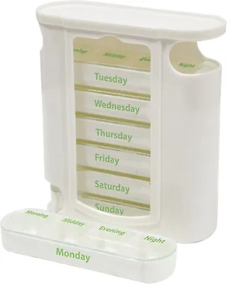 Weekly Daily Pill Box Organiser Tablet Medicine Holder Storage Dispenser 7 Day • £6.99