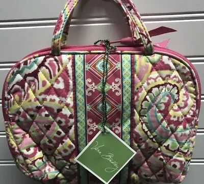 Vera Bradley Retired Rare Capri Melon Purse Cosmetic Bag Case • $39.50