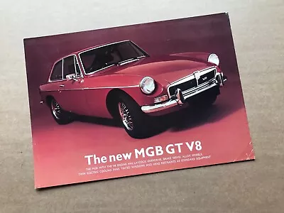 1973 MGB GT V8 UK Launch Brochure • $14.92