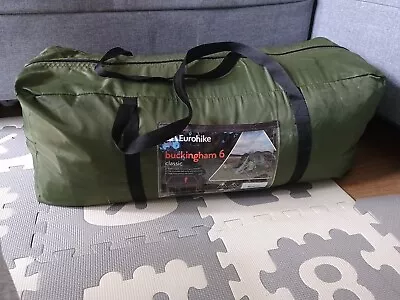 Eurohike Buckingham 6 Classic Tent - Family Camping Six Man Person Berth Large • £180