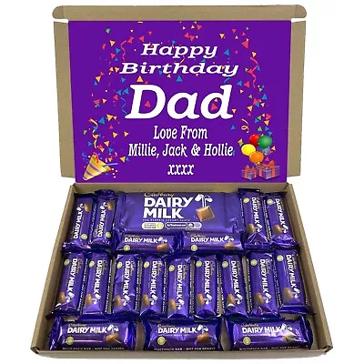 XL Personalised LETTERBOX HAMPER - DAIRY MILK • £25.99