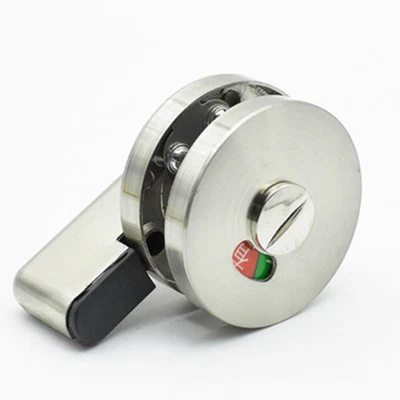 $15.33 • Buy Bathroom WC Toilet Shower Privacy Door Lock Latch Indicator Bolt Vacant Engaged