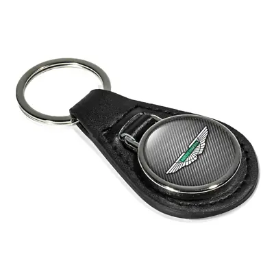 Leather Key Holder Aston Martin Unique Gift Car Accessories Top Quality Keychain • $17.99