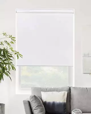 Snap-N'-Glide Cordless Roller Shade Byssus White (Blackout) 23 W X 72 H • $32.97