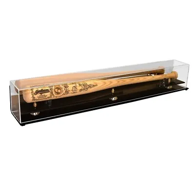 BEAUTIFUL Acrylic Baseball Bat Display Case With Mirror - Babe Ruth Aaron Judge • £125.46