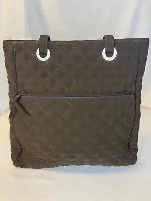Vera Bradley Microfiber Brown Tote Bag • $55