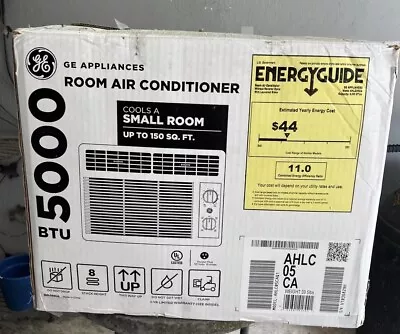 Window Air Conditioner 5000 BTU For Smaller Areas Like Bedroom 150 Sq Ft White • $110