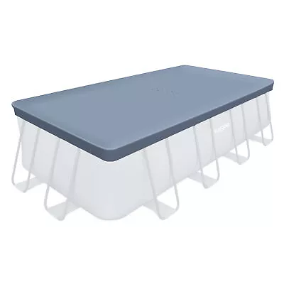 Funsicle 18’ Durable Rectangular Pool Cover For Oasis And Activity Pools Gray • $57.99