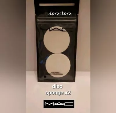 MAC Cosmetics *DISC SPONGE* / 2 Sponges / New In Box • $17.50