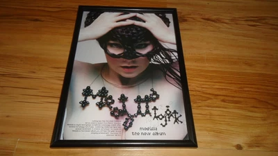 £11.99 • Buy BJORK Medulla-framed Original Advert