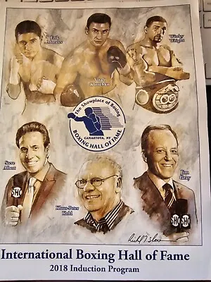 2018 International Boxing Hall Of Fame Induction Program • $19.99