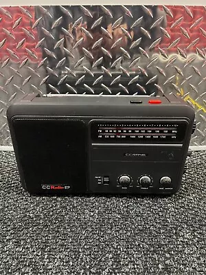 C Crane CC Portable Radio EP Long Range Am And Fm No Cords Black Tested • $69