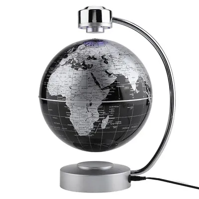 £80.29 • Buy Planet Earth Rotating Magnetic Black Levitating Floating Globe 2A Free Shipping
