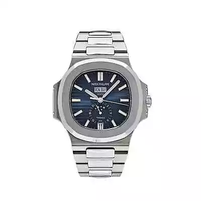 Patek Philippe Nautilus 5726/1A 'Tiffany & Co.' Moon Phase Stainless Steel Bl... • $225000