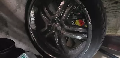 U2-100A-S U2 Wheel Offset 35 CB. 73.1 Hole 5 PCD 114.3 Crome 20 Inch Rims W Tire • $300
