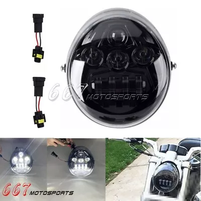 LED Headlight For Harley VRSC VRSCA VRSCAW VRSCB VRSCF VRSCSE VRSCR VRSCX VRXSE • $80.61