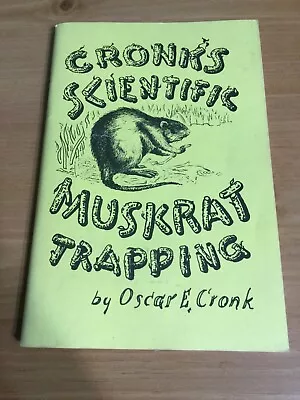 Vintage Animal Trapping Books Mink Muskrat • $9.99