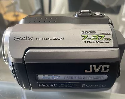 JVC GZ-MG36 30 GB Camcorder - Grey (GZ-MG36EK) • £30