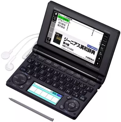 Casio Electronic Dictionary Data Plus 6 High School Model XD-B4800BK Black • $114.38