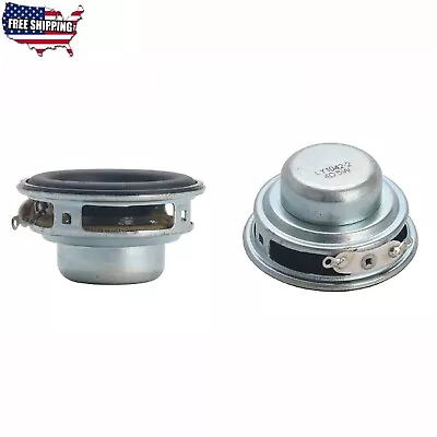 2pcs 40mm Mini Audio Portable Speakers 16 Core 4 Ohm 5w Full Range Speaker • $12.49