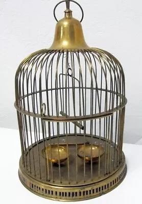 ***Vintage High Quality Brass Birdcage Very Good Condition*** • $499.99