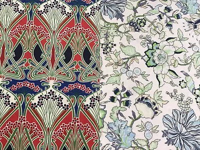 Liberty Tana Lawn 2 Small Pieces Ianthe And Christelle Quilting Crafts EPP • £3.50