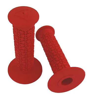 AME Old School BMX Bicycle Grips - ROUNDS - RED • $18.99