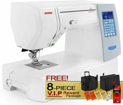 Janome Memory Craft Horizon 8200 QCP Computerized Sewing Machine W/ VIP Package • $1999