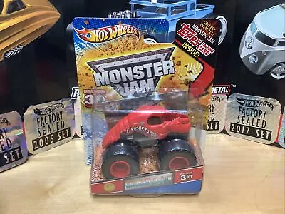 2012 Hot Wheels MONSTER JAM CRUSHSTATION 🦞red Lobster Topps Card 1ST EDITION LR • $22