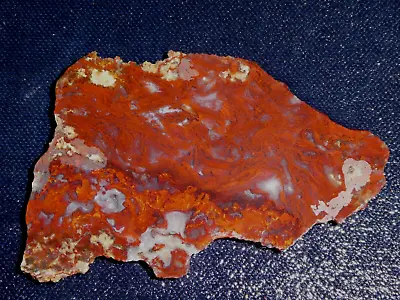 Cathedral Agate Slab 3 1/2  X  2 1/8 --  Rough Cabbing--display Geology • $5