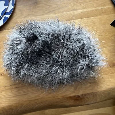 Ladies M&S Marks And Spencer Limited Collection Grey Faux Fut Hat • £0.99