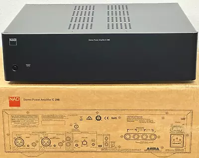 NAD C298 2 Channel Power Amplifier • $1950