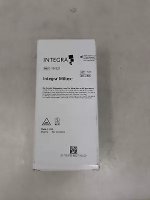 Integra Miltex 19-321 DISPOSABLE EAR CURETTE RING TIP (box Of 50) • $39