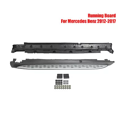 Running Board Nerf Bar Side Step For Mercedes Benz W166 ML350 GLE 2012-2017 • $154.66