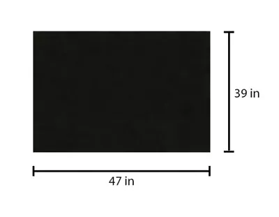 100x120cm Fireproof Firepit Floor Mat For BBQ Grill Smoker Wood Burner Stove • $19
