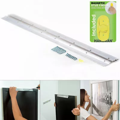 Heavy Duty Mirror & Picture Hangers - 6  To 42  - 75 To 400 Lbs - Hangman • $6.99