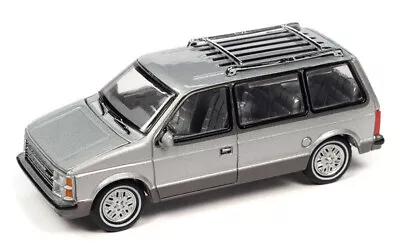 Auto World - Mighty Minivans - Radiant Silver -  1985 Plymouth Voyager • $7.95