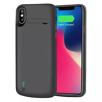 RUNSY Battery Case Compatible With IPhone X / XS 5000mAh Rechargeable Extended • £37.60