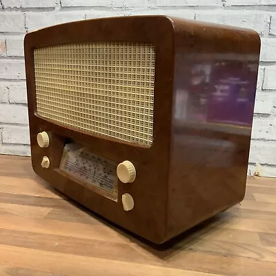 1930s Radio Rentals London Valve Radio • £69.95